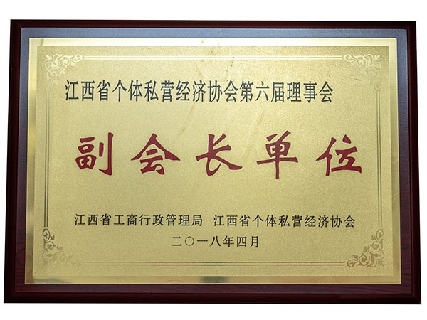 (個人)省個協(xié)副會長單位牌匾