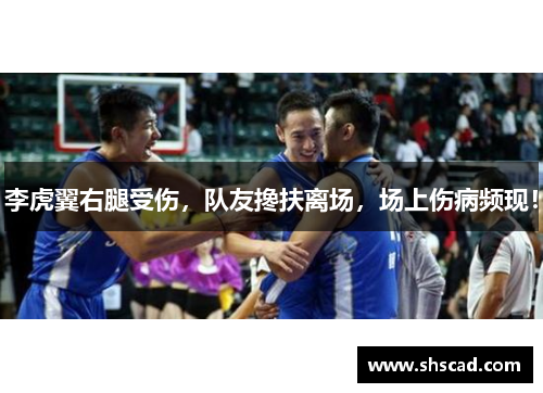李虎翼右腿受伤，队友搀扶离场，场上伤病频现！